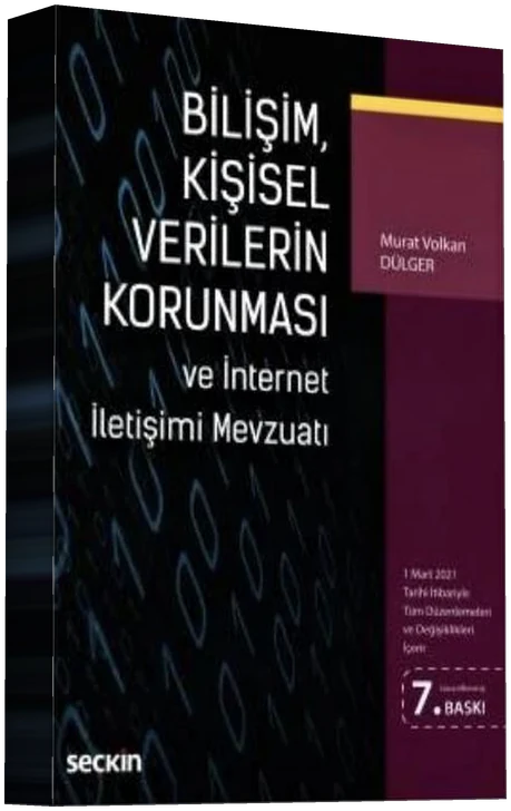 Bilişim, Kişisel Verilerin Korunması ve İnternet İletişimi Mevzuatı – Buchcover