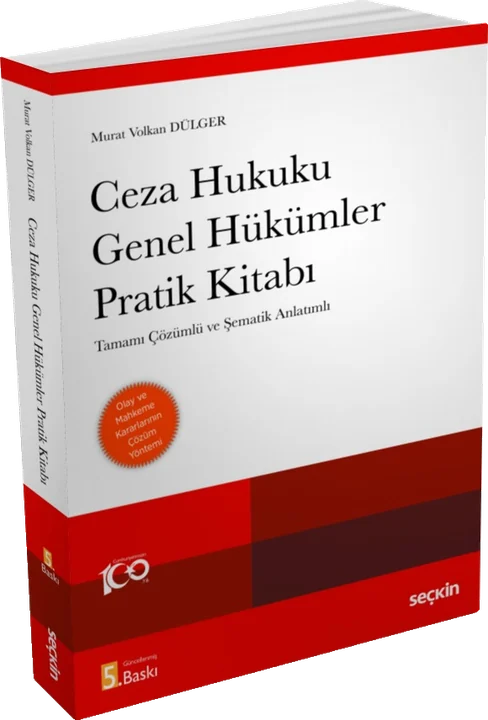 Ceza Hukuku Genel Hükümler Pratik Kitabı – Buchcover